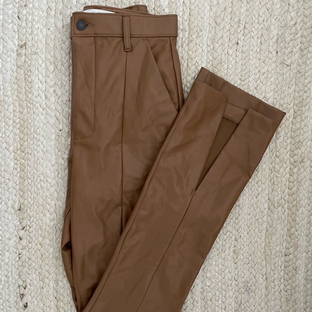 Abercrombie Leather Pants